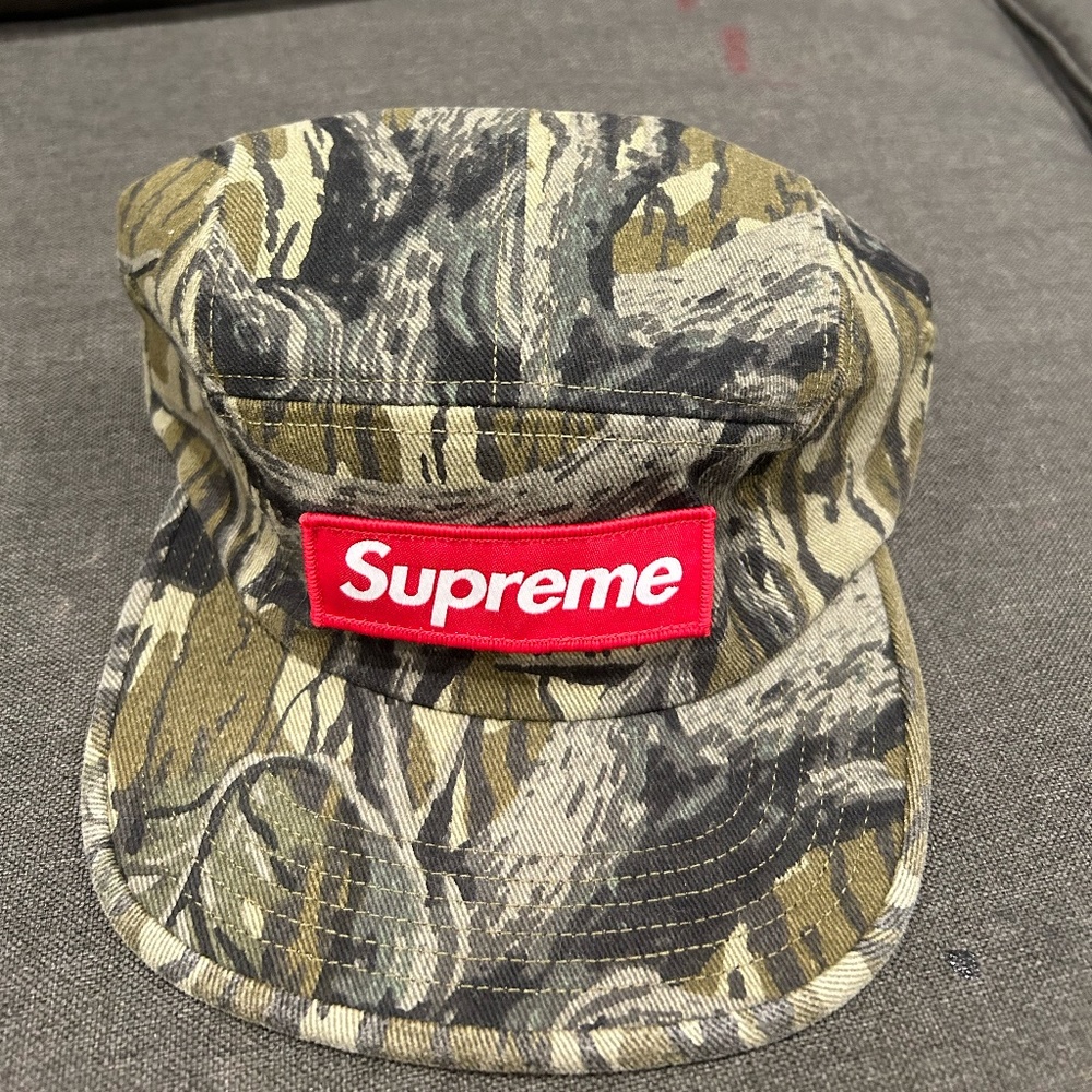 Supreme Mossy Oak Camo Military Camp Cap F/W 18 Brand New with tags